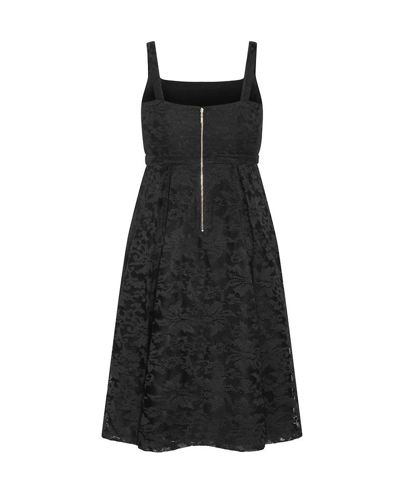 City Chic Plus Jacklynn Midi Dress