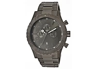 Invicta Men's 1272 Specialty Quartz Chronograph Gunmetal Dial Watch
