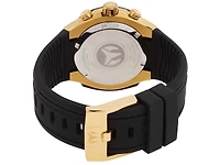 Technomarine Men's Tm-523012 Reef Quartz Chronograph Black Dial Watch
