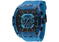 Invicta Men's 44354 S1 Rally Quartz Chronograph Black, Blue Dial Watch