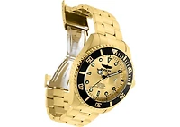 Invicta Men's 35723 Pro Diver Automatic 3 Hand Gold Dial Watch