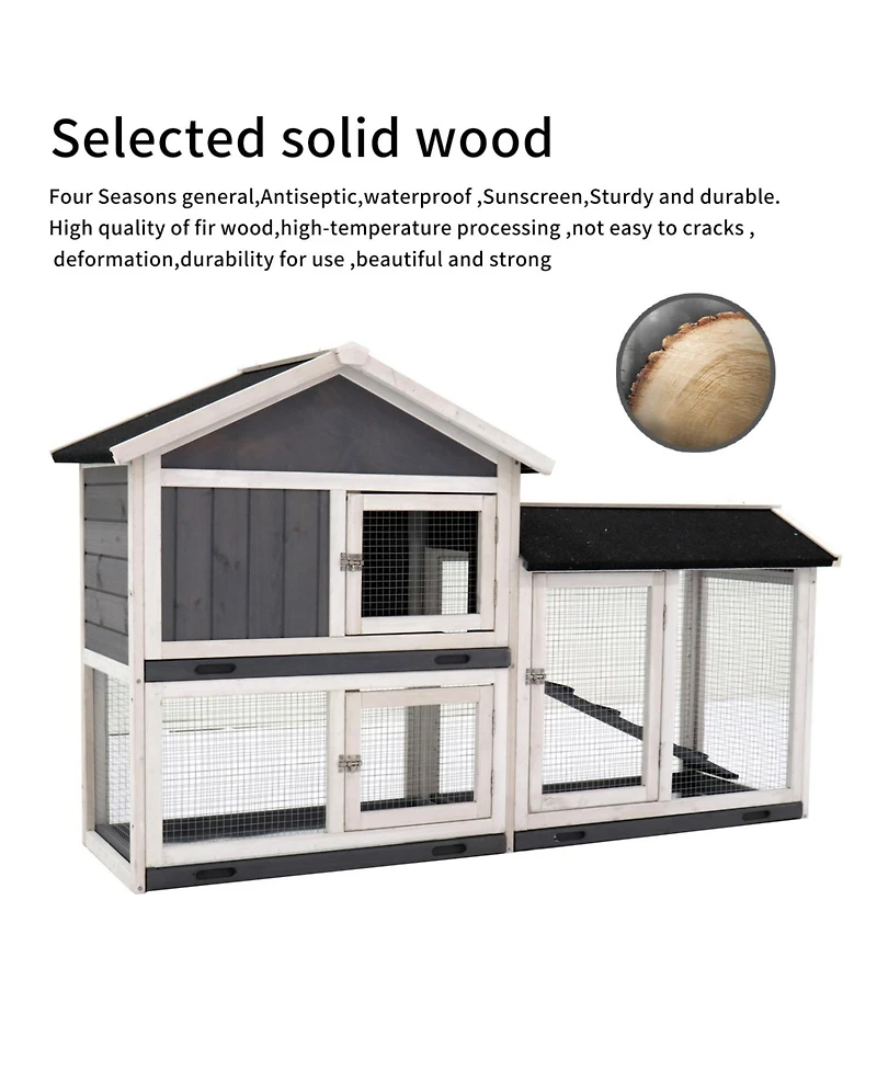 Streamdale Small Animal Housing Options Hutch, Cage & Pet House