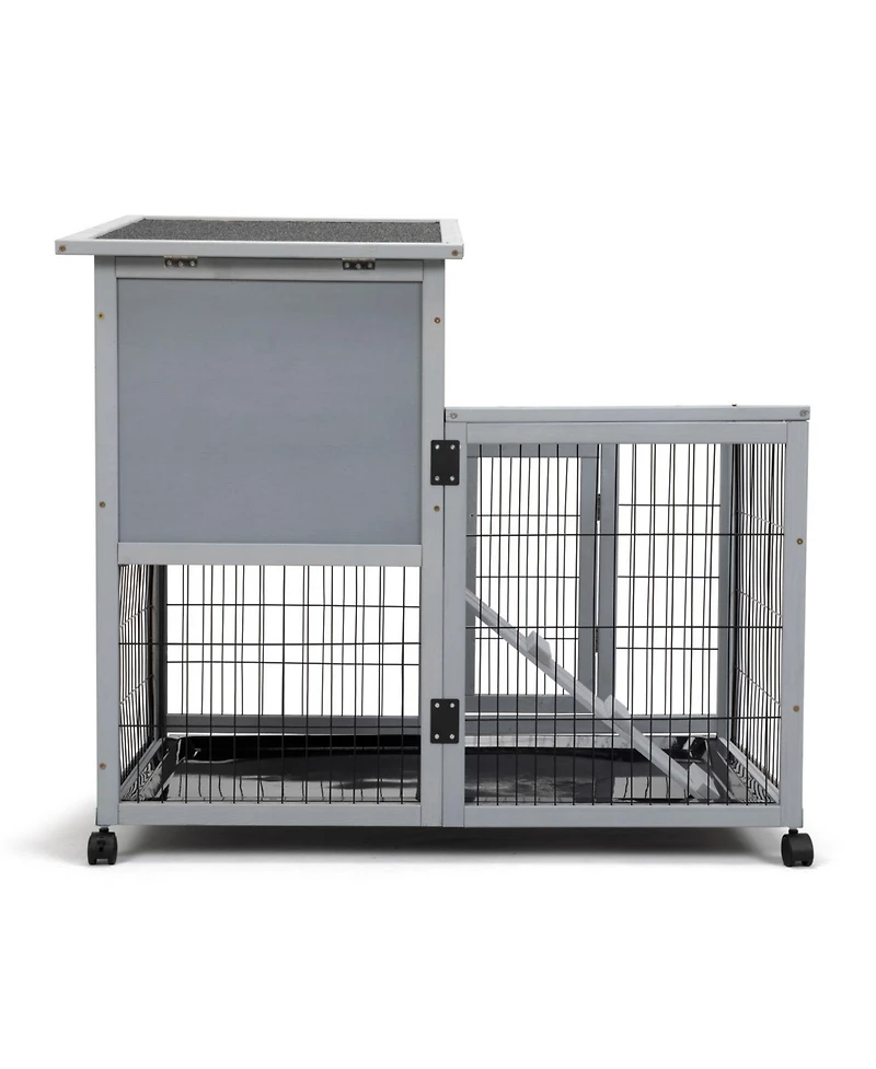 Streamdale Detachable Rabbit Hutch with Removable Tray