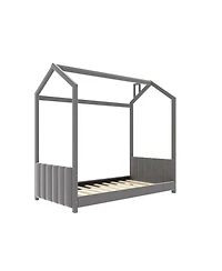 Streamdale Furniture Twin Size House Bed Wood Bed