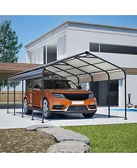 Streamdale Furniture 12x20 Metal Carport - Heavy Duty Car Shelter