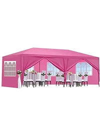 Streamdale 10x20' Wedding Party Canopy Tent Gazebo - Pink
