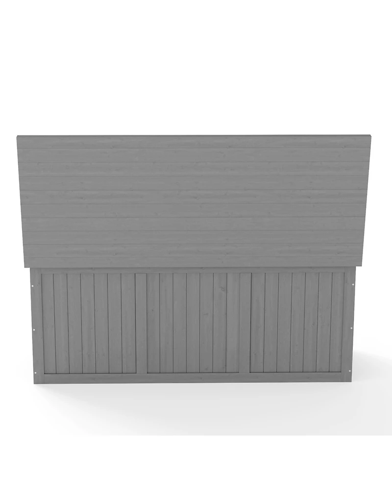 Streamdale 112 Gallon Wooden Deck Box - Outdoor Storage