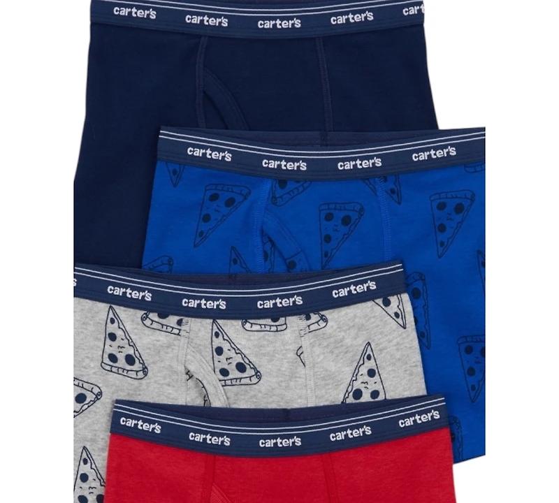 Carter's Little and Big Boys 5-Pack Printed Boxer Briefs