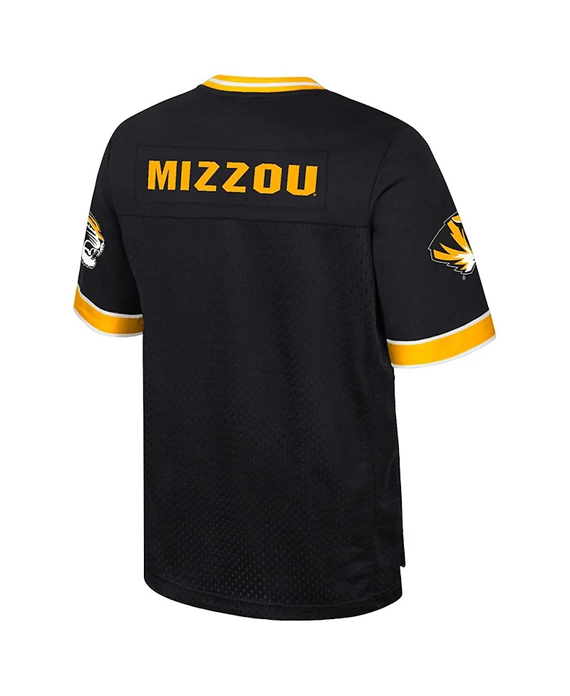 Colosseum Men's Black Missouri Tigers Nothing But The Hits Football Jersey