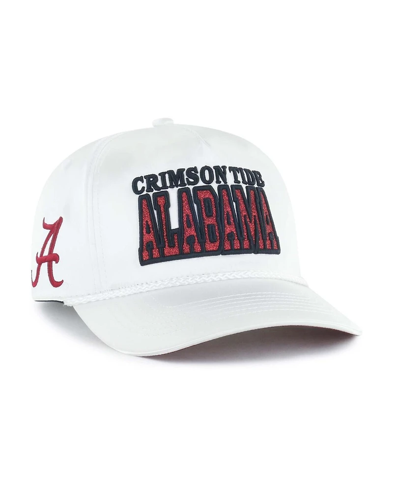 '47 Brand Women's White Alabama Crimson Tide Outspoken Hitch Adjustable Hat