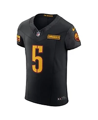 Nike Men's Jayden Daniels Black Washington Commanders Alternate Vapor F.u.s.e. Elite Jersey