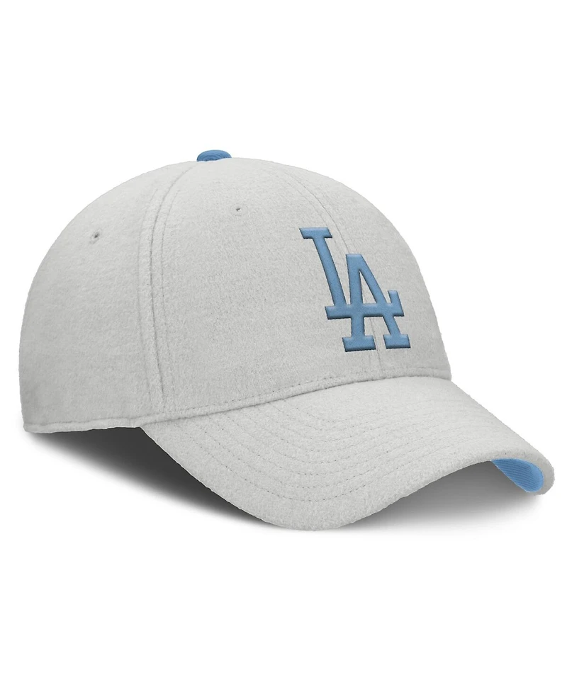 Nike Men's Gray Los Angeles Dodgers Club Adjustable Hat