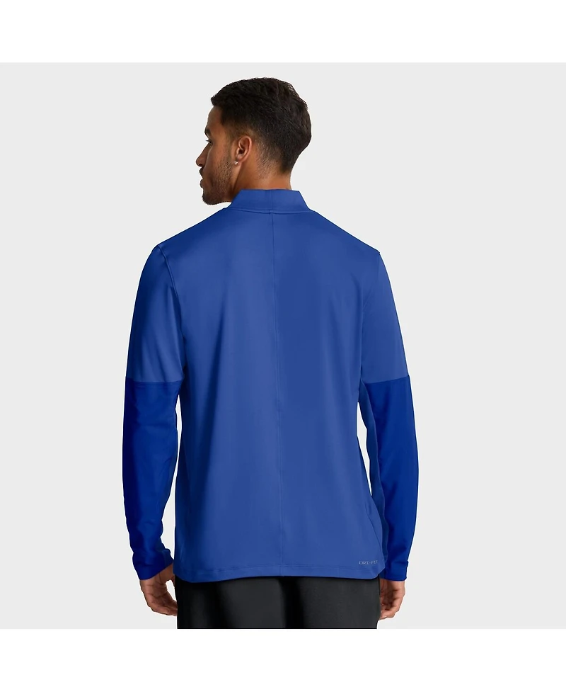 Nike Men's Royal Kentucky Wildcats One Goal Performance Half-Zip Pullover Sweatshirt