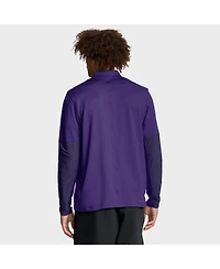 Nike Men's Purple Lsu Tigers One Goal Performance Half-Zip Pullover Sweatshirt