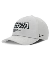 Nike Men's Gray Iowa Hawkeyes 2025 Sideline Dust Pinched Rise Adjustable Hat