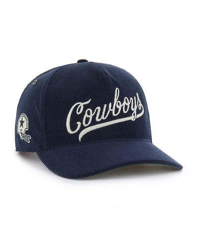 '47 Brand Men's Navy Dallas Cowboys Golden Age Relaxed Corduroy Hitch Adjustable Hat