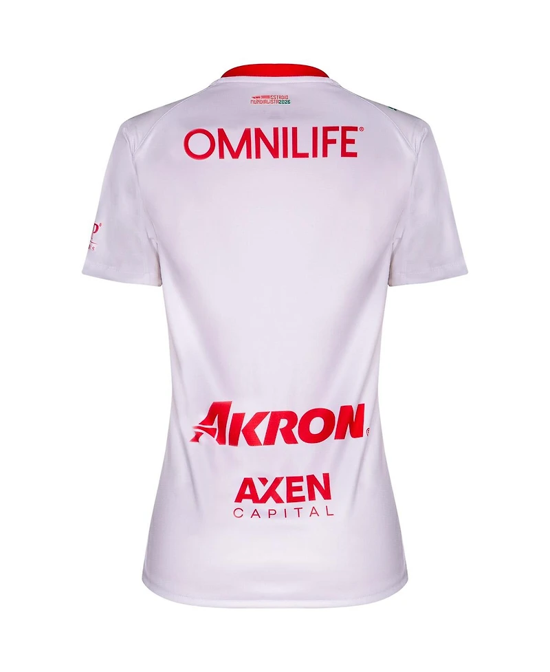 Puma Women's White Chivas 2025/26 Away Replica Jersey