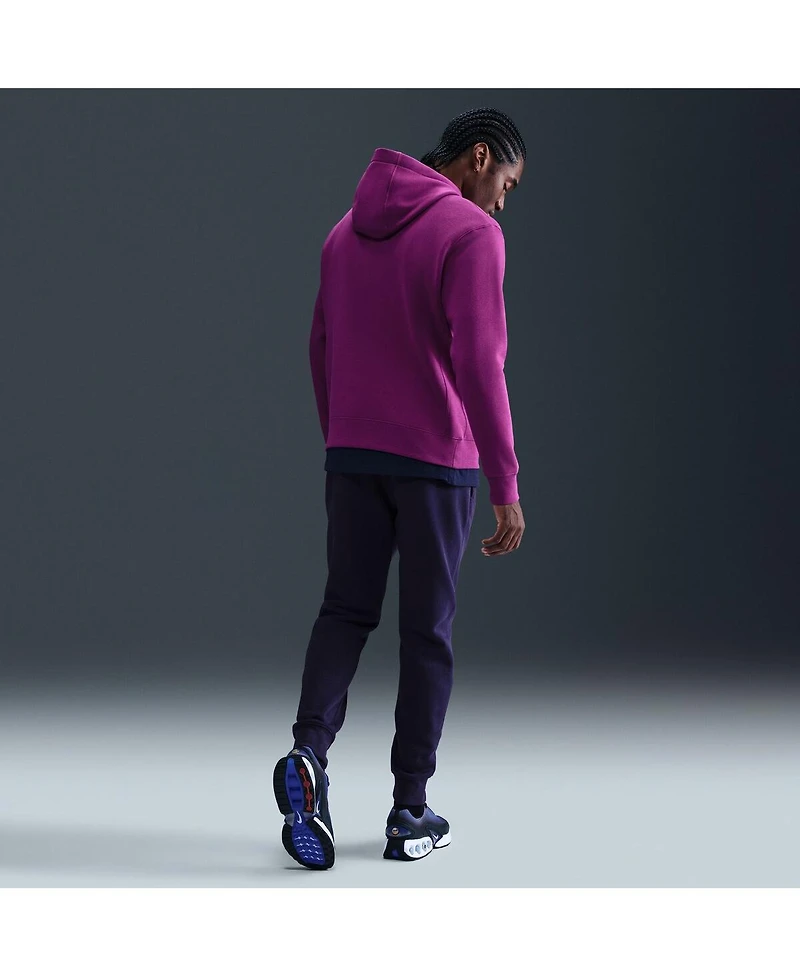 Nike Men's Purple Barcelona Sportswear Club Fleece Joggers