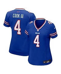 Nike Women's James Cook Iii Royal Buffalo Bills Team Game Jersey