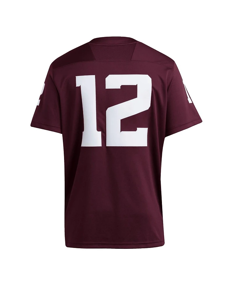 Adidas Men's 12 Maroon Texas A M Aggies Premier Jersey