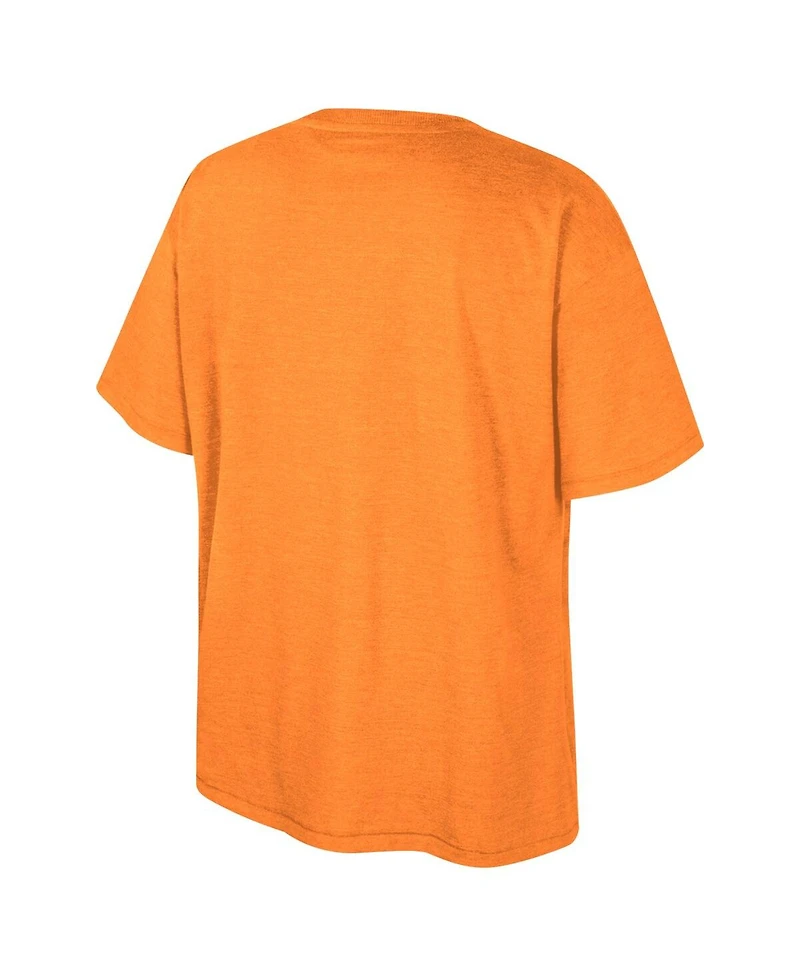 Colosseum x Wrangler Women's Tennessee Orange Volunteers Lasso Oversized T-Shirt