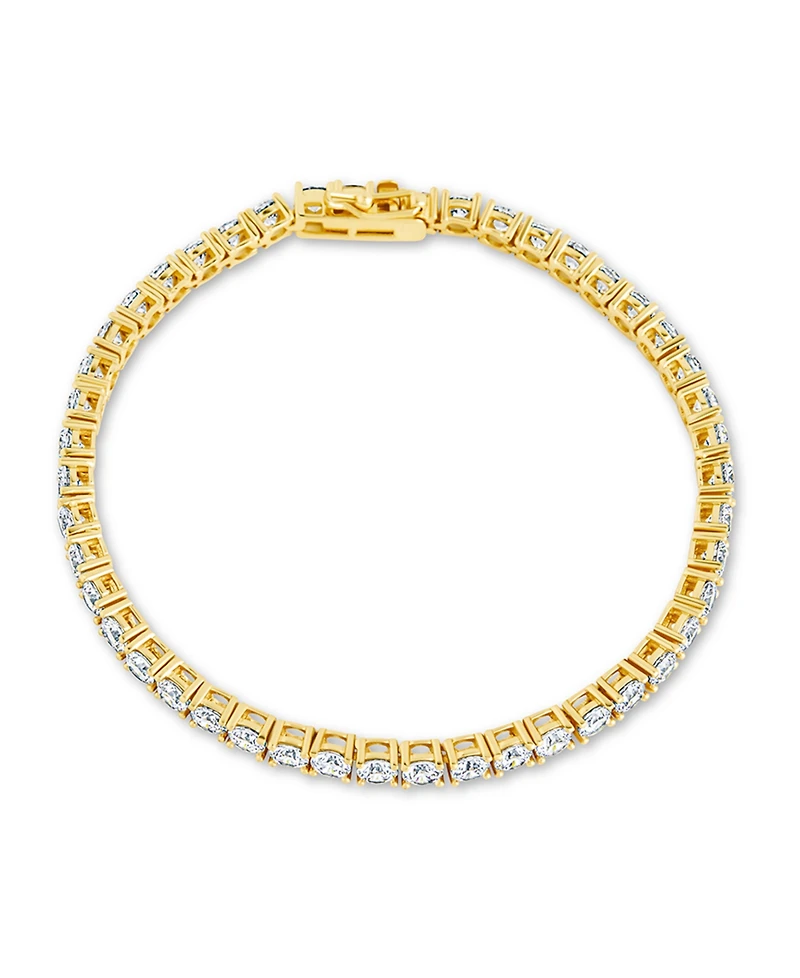 Sterling Forever Jadon Cubic Zirconia Tennis Bracelet