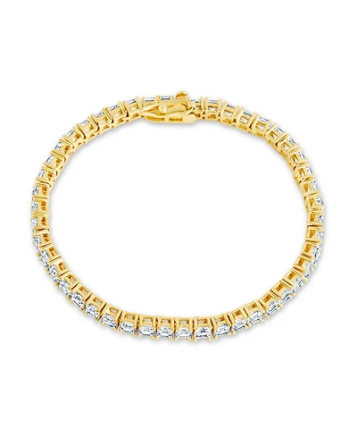 Sterling Forever Brette Cubic Zirconia Tennis Bracelet