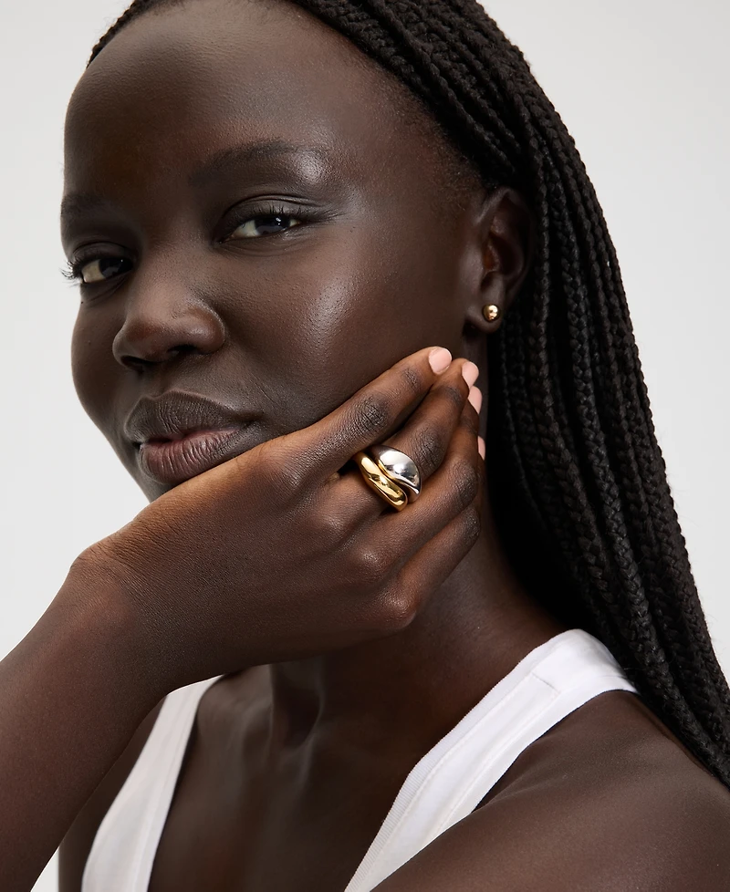 kate spade new york Molten Stacking Rings