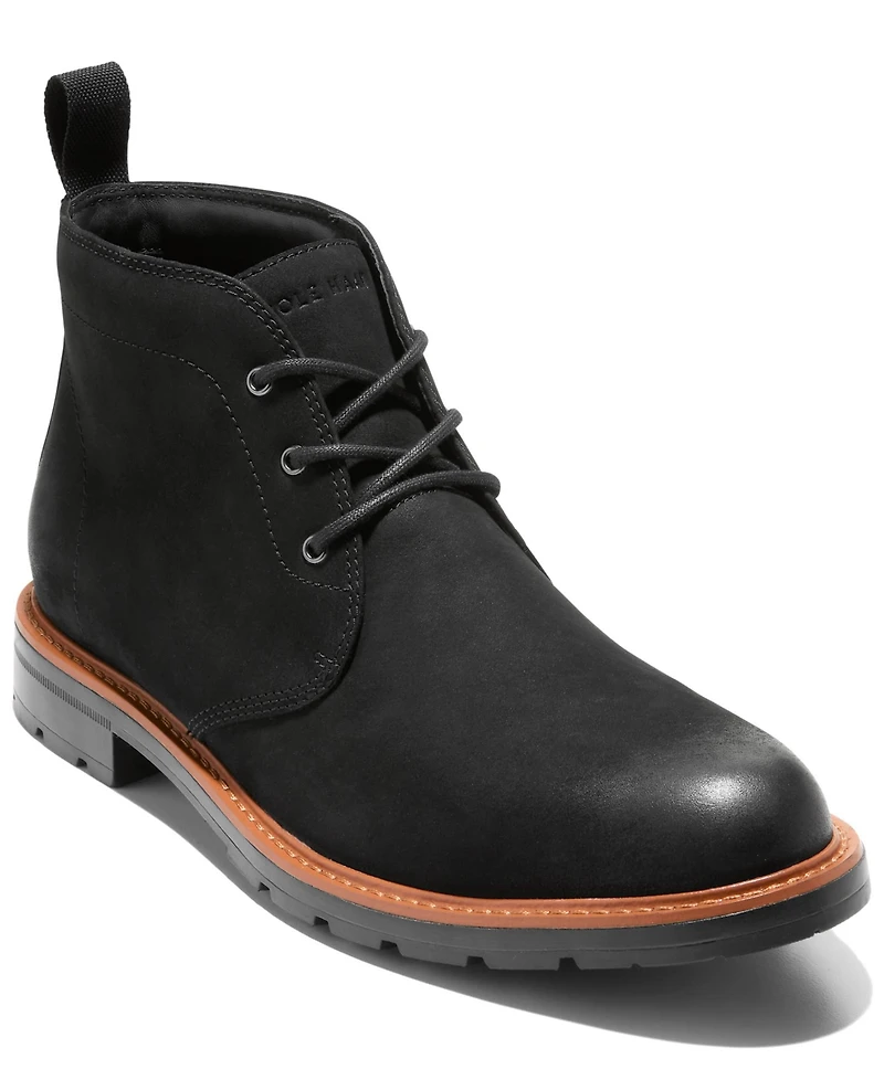 Cole Haan Men's Chamberlin Grand Chukka Lug Sole Boots