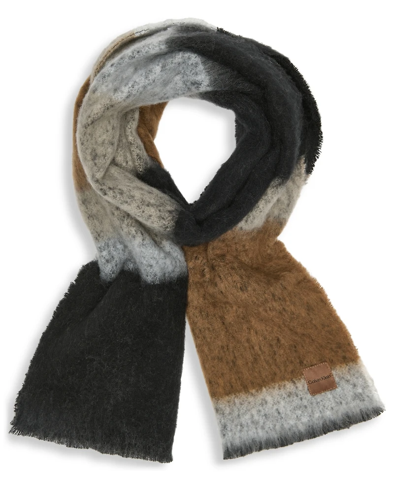 Calvin Klein Color Block Scarf
