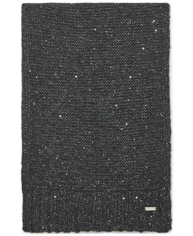 Calvin Klein 2-Piece Mini Sequin Hat and Scarf Set