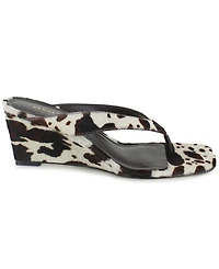 Kenneth Cole New York Women's Susannah Dress Wedge Thong Sandals