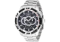 Invicta Men's 45755 Speedway Quartz Chronograph Black Dial Watch
