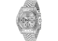 Invicta Men's 30988 Speedway Quartz Chronograph Silver Dial Watch