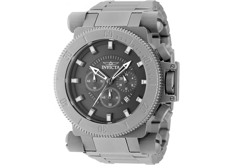 Invicta Men's 48221 Coalition Forces Quartz Chronograph Black Dial Watch