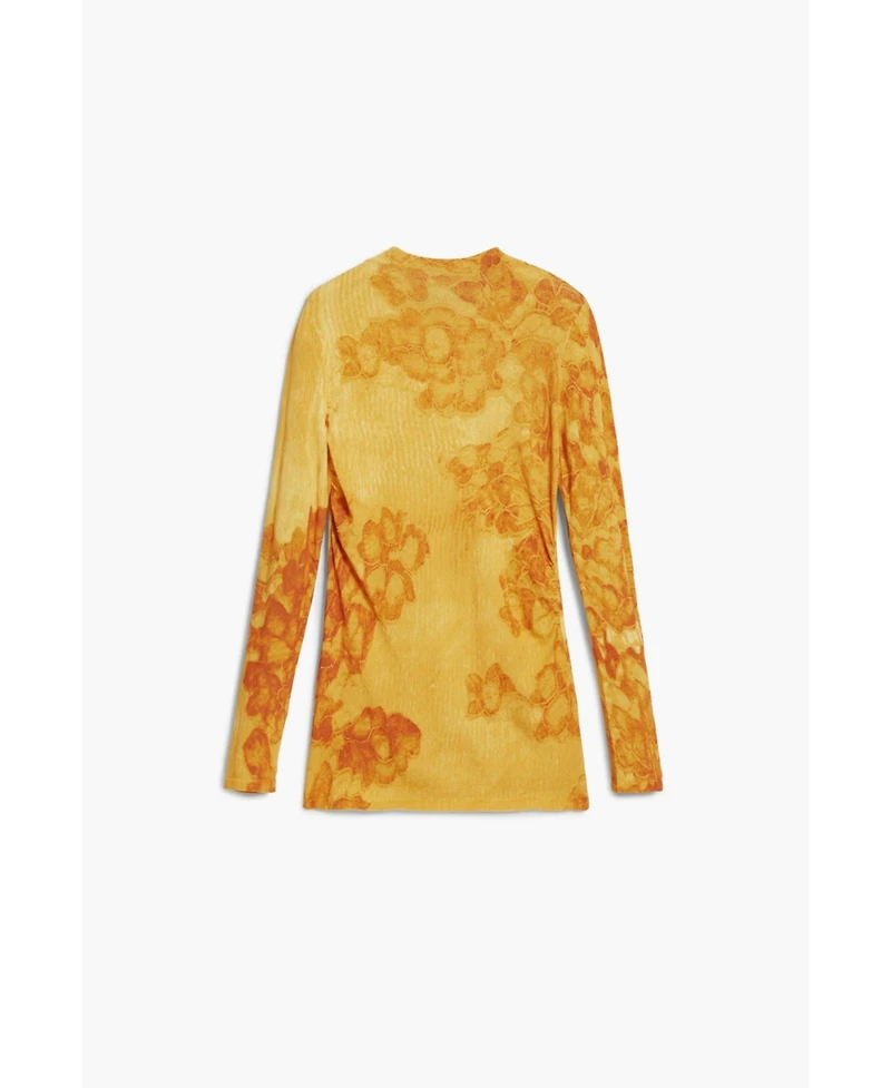 Desigual Women's Long fine watercolor sweater