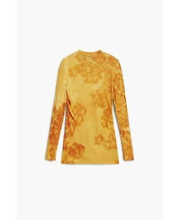 Desigual Women's Long fine watercolor sweater