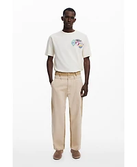 Desigual Men's Double-waist denim trousers