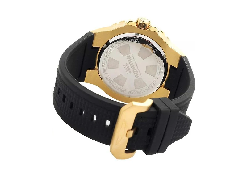 Invicta Men's 19271 Aviator Quartz 3 Hand Black Dial Watch