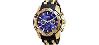 Invicta Men's Pro Diver Quartz Chronograph Blue Dial Watch