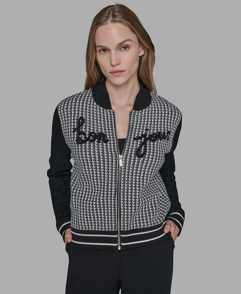 Karl Lagerfeld Paris Women's Bonjour Sweater