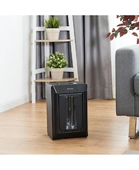 1500W Portable Electric Space Heater with 2H Timer Led Remote Control Room Office