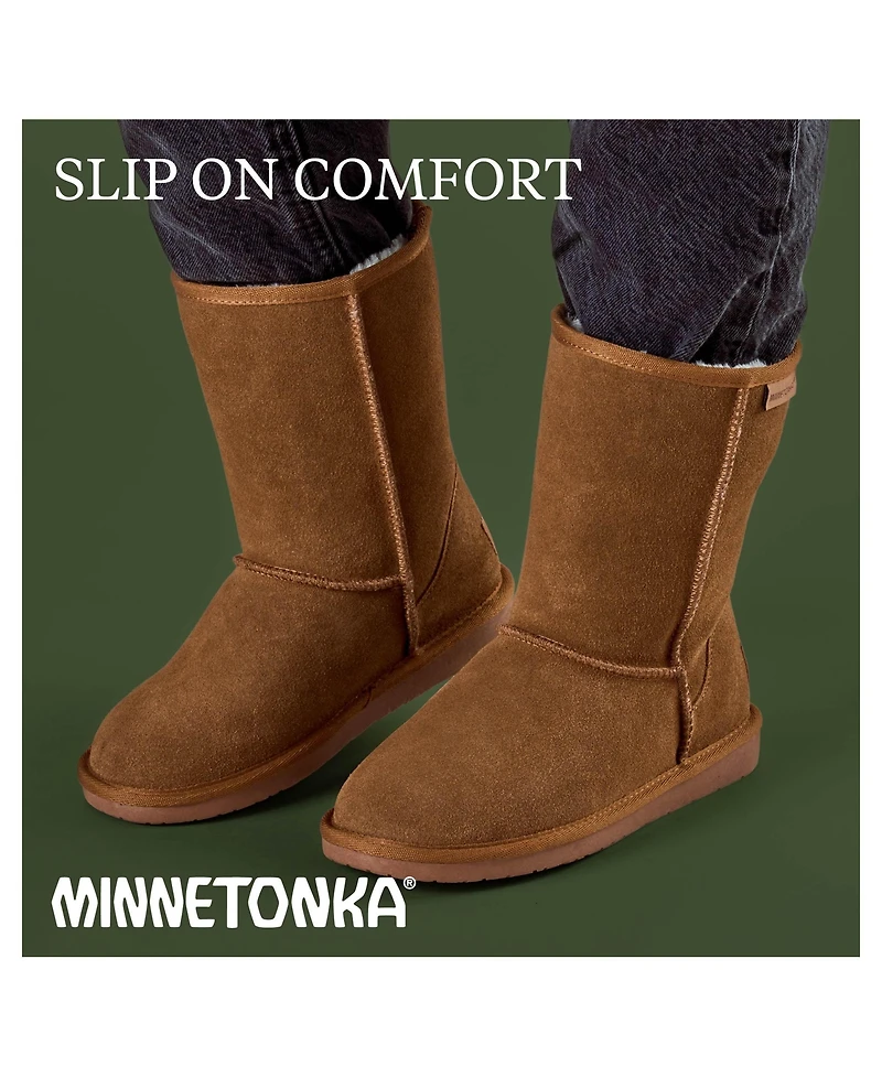 Minnetonka Women's Callahan Suede Mid-Calf Boots