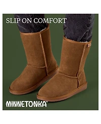 Minnetonka Women's Callahan Suede Mid-Calf Boots