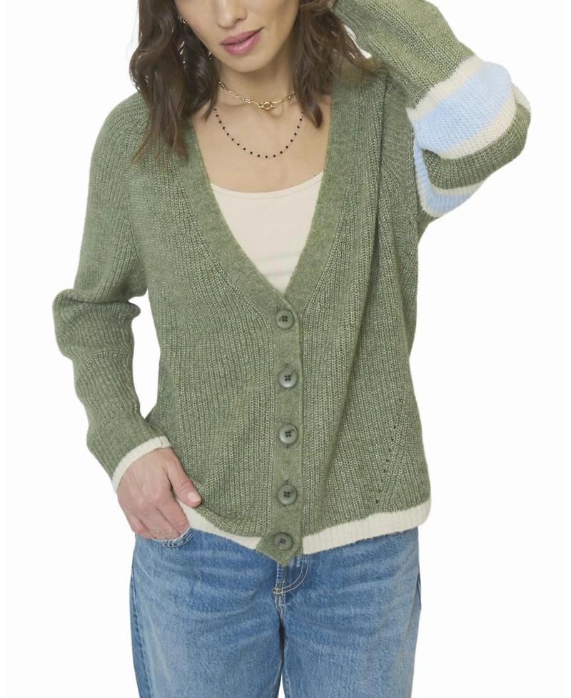 Central Park West Women's Marley Varsity Cardigan