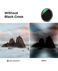 K&F Concept 58mm Nano-x ND8-128 3-7 Stop Magnetic Variable Neutral Density Lens Filter