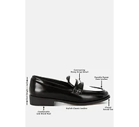 London Rag Bugle Duo Tone Penny Loafers Women