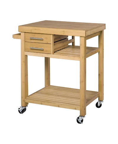 Slickblue Heavy Duty Kitchen Storage Cabinet with Doors and Shelves for Pantry Organization