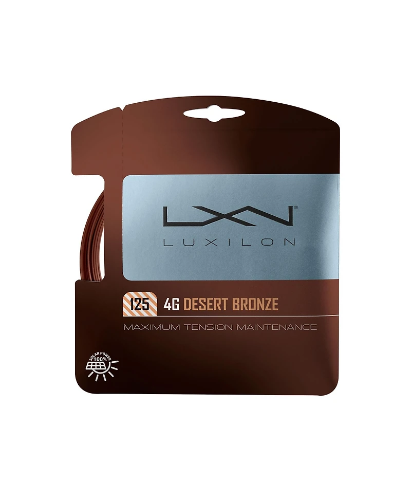 Luxilon 4G Desert Bronze 17g Tennis String - Desert Bronze
