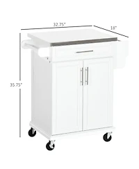 Kitchen Storage Cabinet Multi-Purpose Design for Utensils Appliances and Pantry Storage